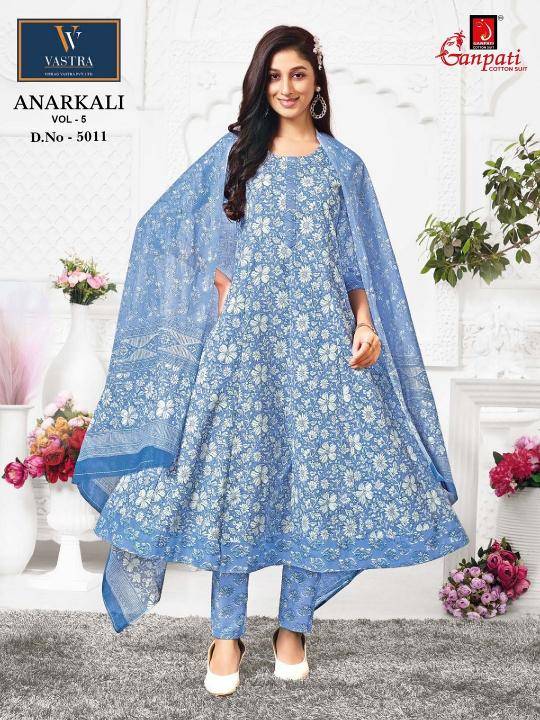 Ganpati anarkali vol-5 Kurti manufacturers in Gujarat