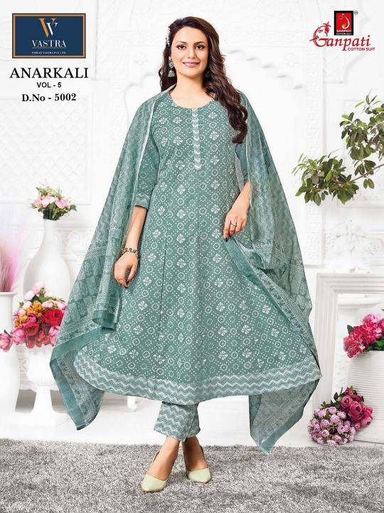 Ganpati anarkali vol-5 Kurti manufacturers in Gujarat