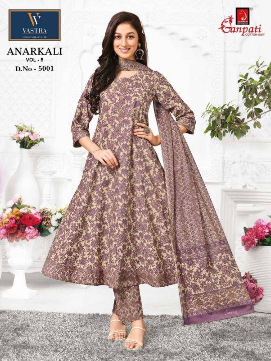 Ganpati anarkali vol-5 Kurti manufacturers in Gujarat