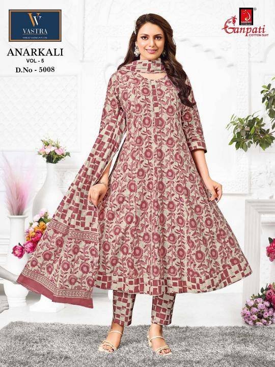 Ganpati anarkali vol-5 Kurti manufacturers in Gujarat