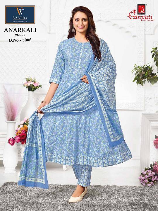 Ganpati anarkali vol-5 Kurti manufacturers in Gujarat
