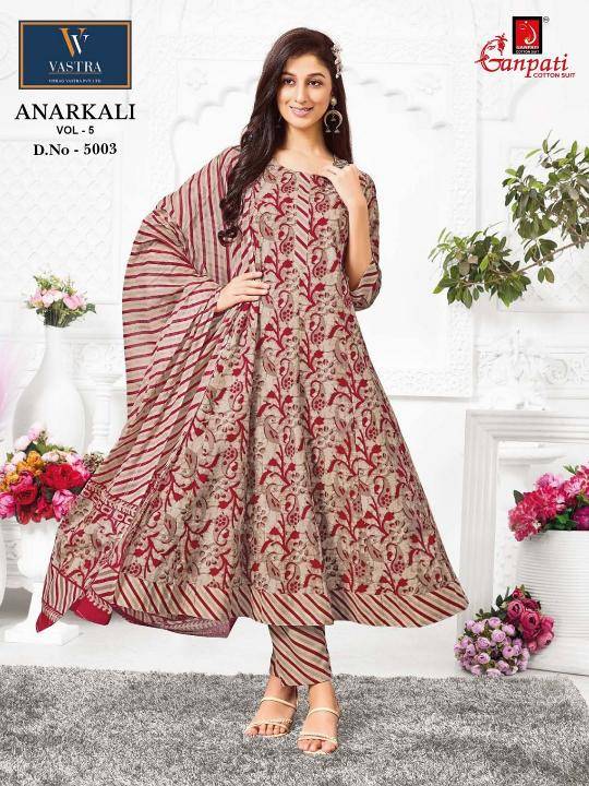 Ganpati anarkali vol-5 Kurti manufacturers in Gujarat