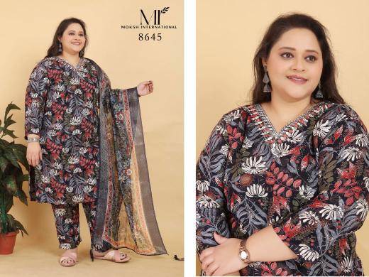 Moksh international big size royal vol 1 Long kurti exporters in Ahemdabad