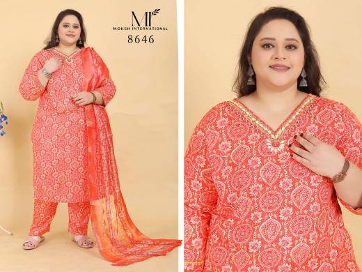 Moksh international big size royal vol 1 Long kurti exporters in Ahemdabad