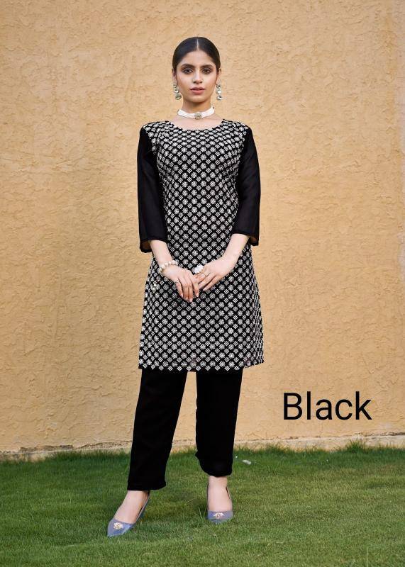 Moksh international roohi fox Plain kurtis suppliers in Gujarat