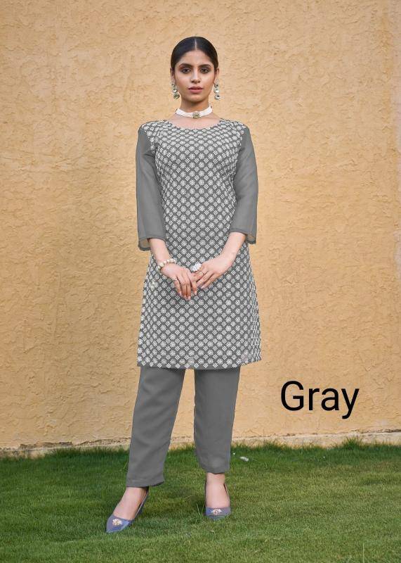 Moksh international roohi fox Plain kurtis suppliers in Gujarat