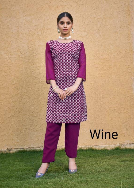 Moksh international roohi fox Plain kurtis suppliers in Gujarat