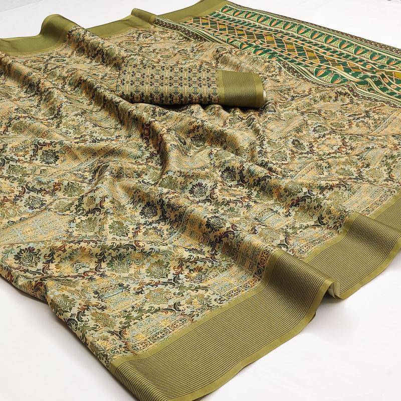 Soft manipuri silk with printed Saree dealers in Kolkata