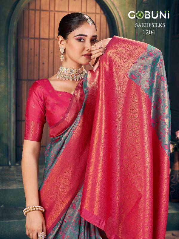 Gobuni sakhi Surat silk sarees wholesale
