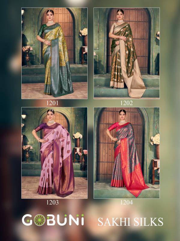 Gobuni sakhi Surat silk sarees wholesale