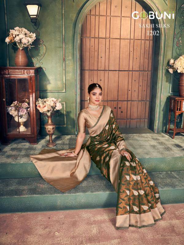 Gobuni sakhi Surat silk sarees wholesale