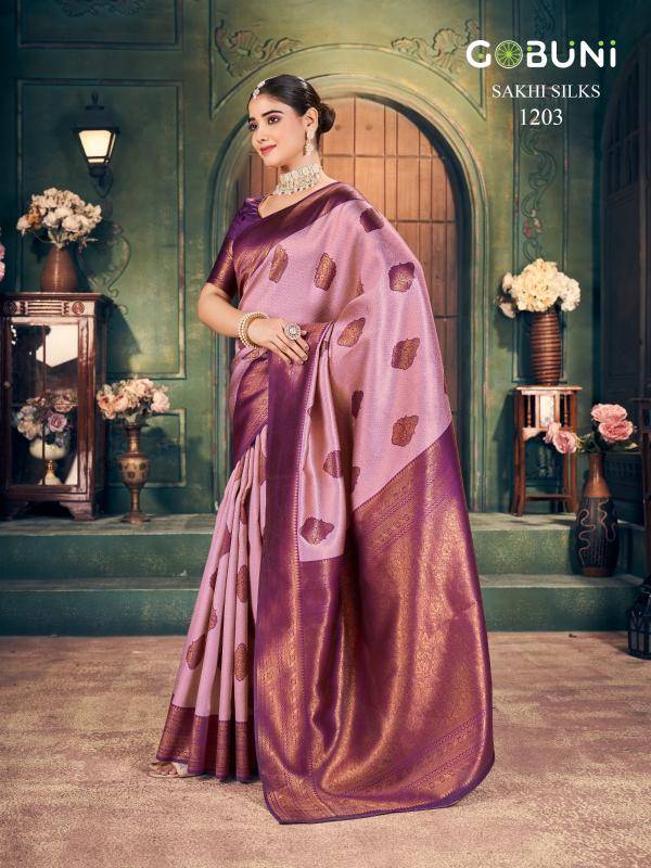 Gobuni sakhi Surat silk sarees wholesale