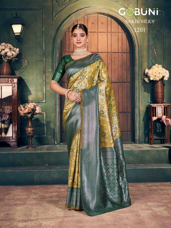 Gobuni sakhi Surat silk sarees wholesale