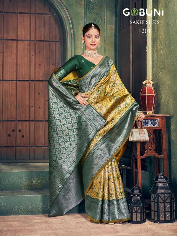 Gobuni sakhi Surat silk sarees wholesale