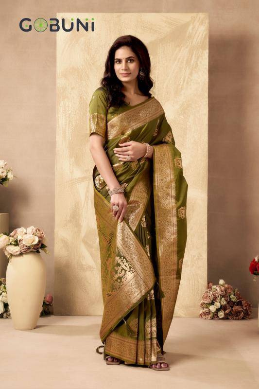 Gobuni sabyasachi rich silk Bridal sarees wholesale