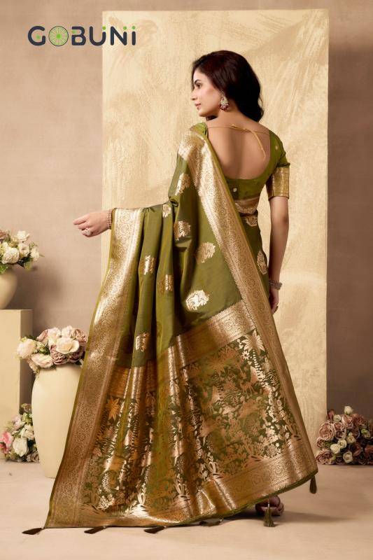 Gobuni sabyasachi rich silk Bridal sarees wholesale