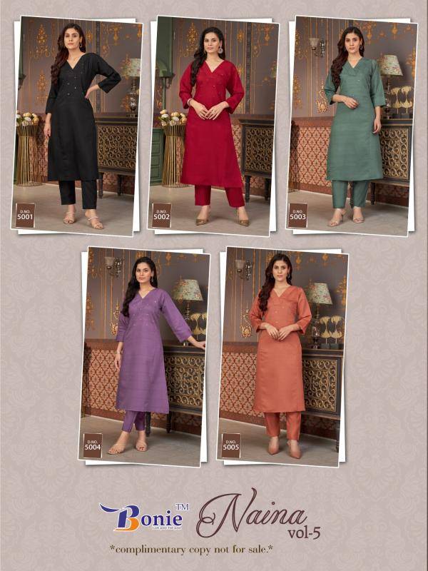 Bonie naina vol 5 Kurti distributors in Chennai
