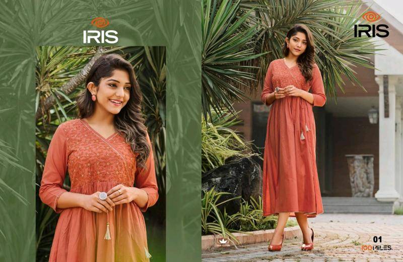 100miles iris Kurti fabric wholesalers in Chennai
