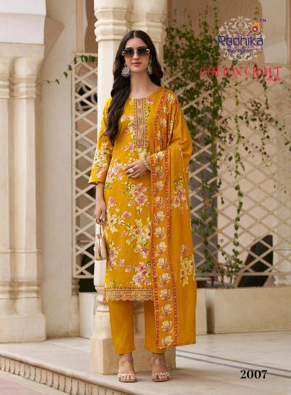 Radhika lifestyle cotton craft vol 2 Best Kurti Manufacturers in Surat