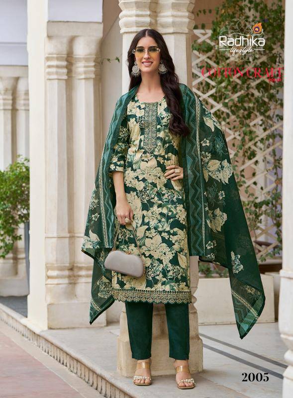 Radhika lifestyle cotton craft vol 2 Best Kurti Manufacturers in Surat