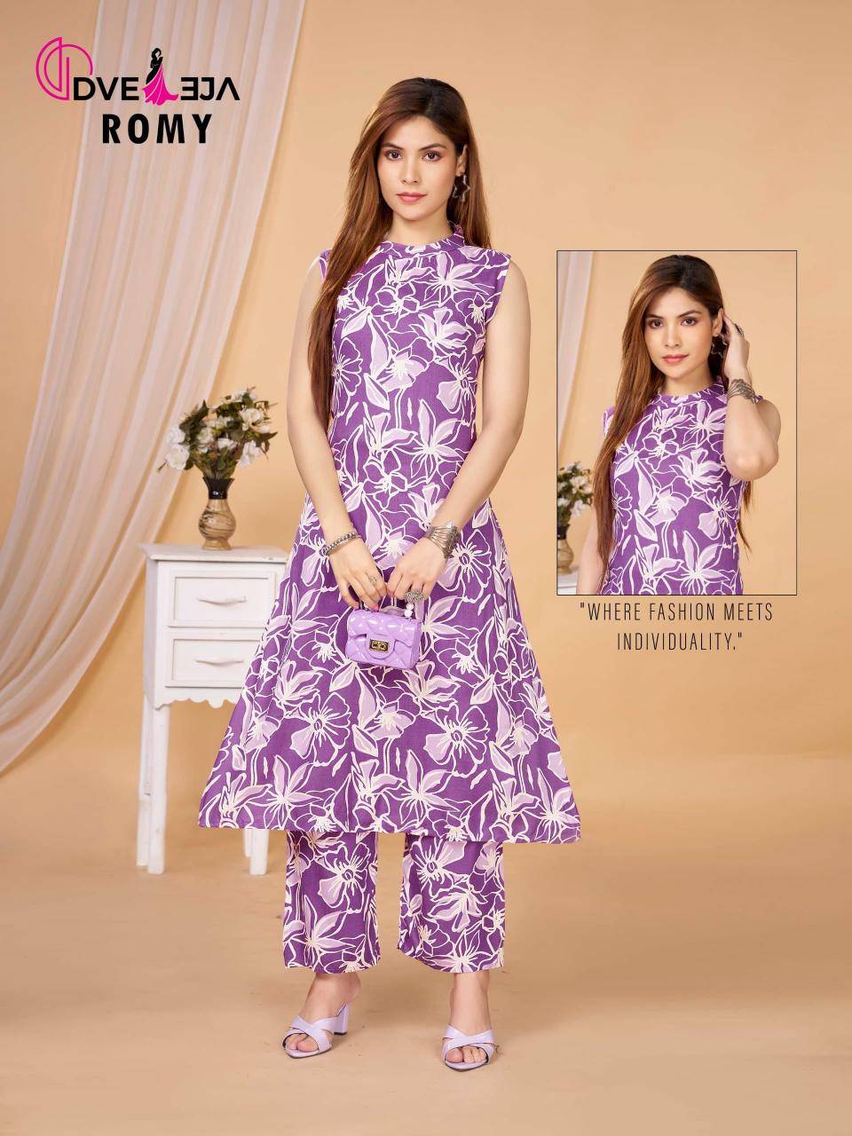 Dveeja fashion romi Surat Kurti Exporters