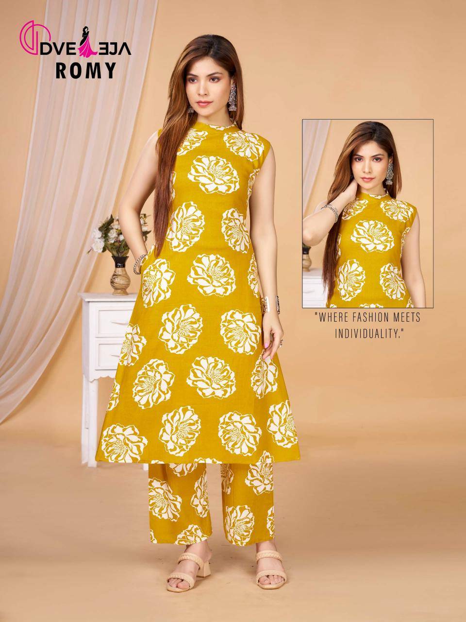 Dveeja fashion romi Surat Kurti Exporters