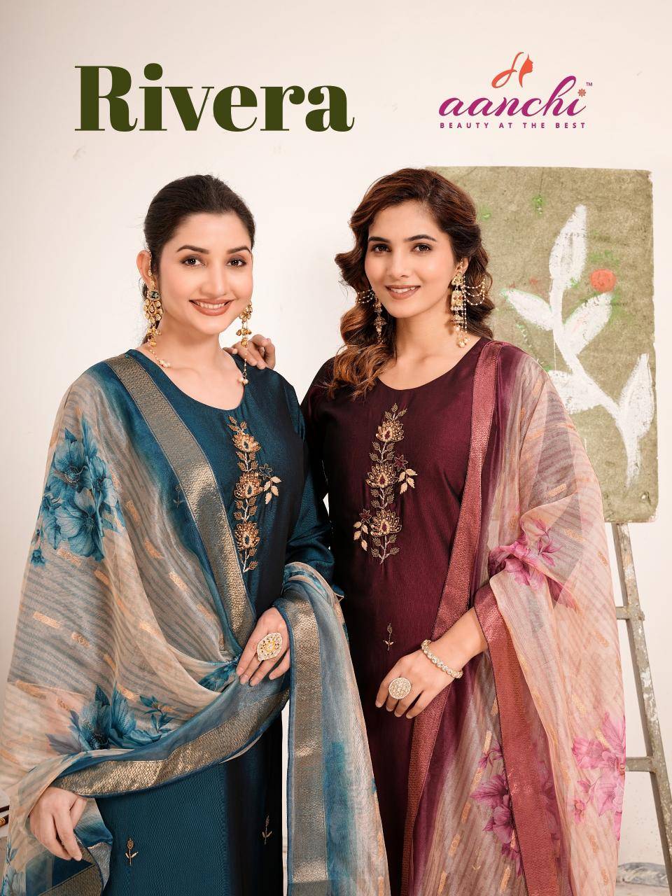 Aanchi rivera  Kurti Suppliers in Surat