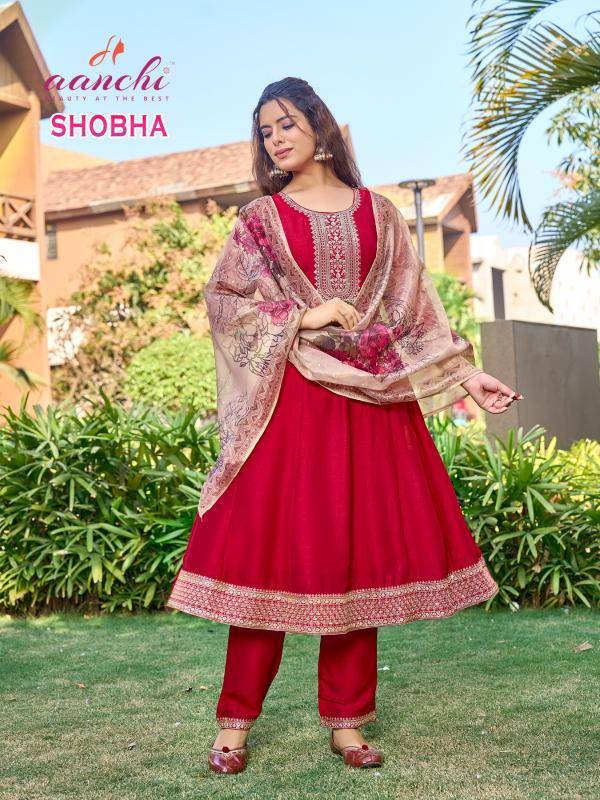 Aanchi shobha vichitra silk 3 Kurti exporters in Hyderabad