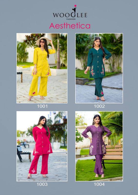 WOOGLEE Asthetica Co ord set Ladies kurti wholesaler in Hyderabad