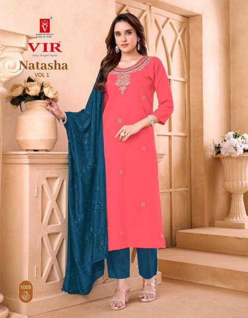 Vir natasha vol 1 Latest kurti designs in Hyderabad