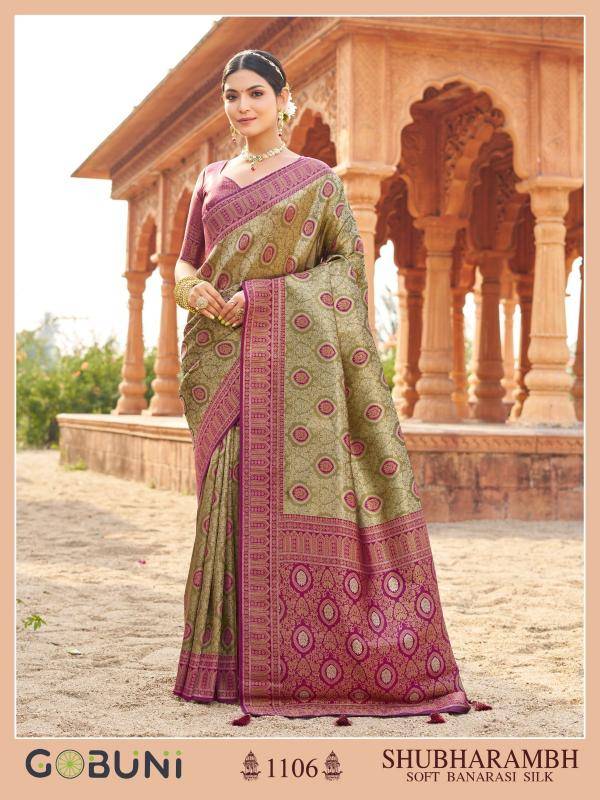 Gobuni shubharambh  Silk saree wholesale in Kolkata