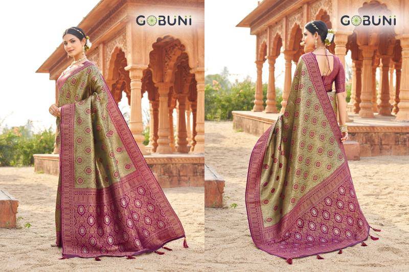 Gobuni shubharambh  Silk saree wholesale in Kolkata