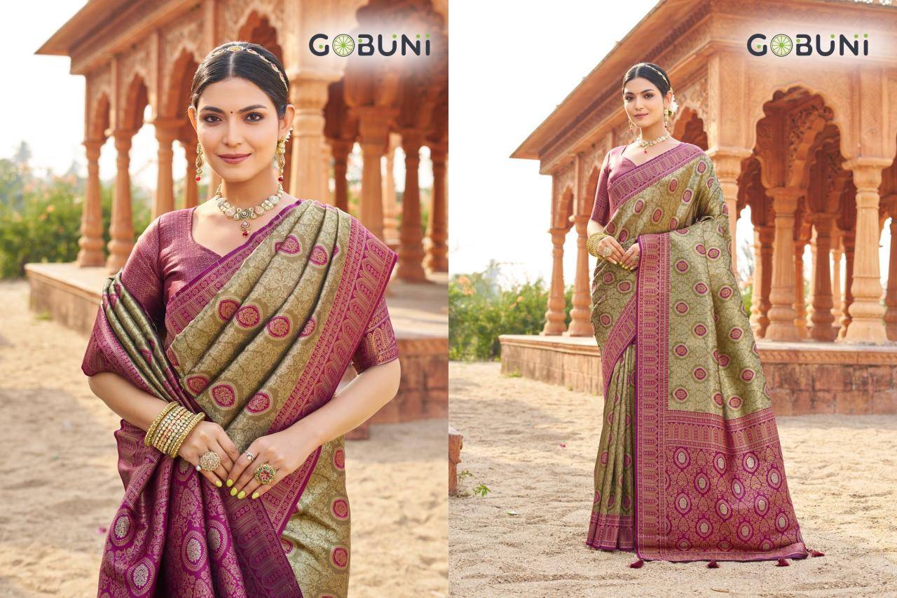 Gobuni shubharambh  Silk saree wholesale in Kolkata