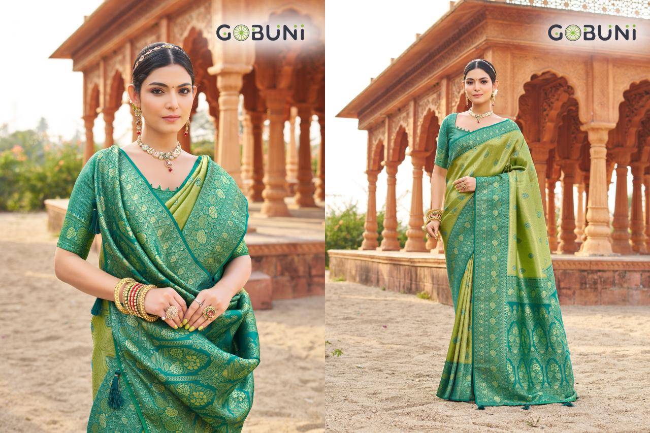 Gobuni shubharambh  Silk saree wholesale in Kolkata