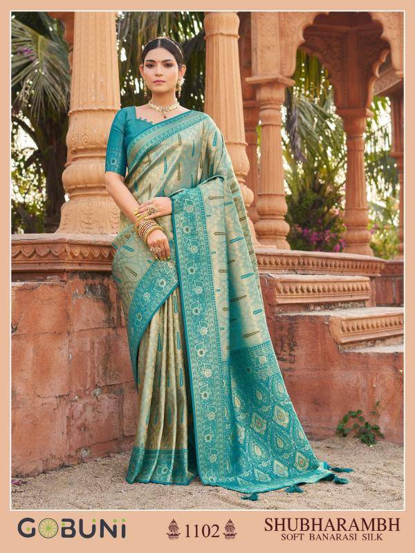 Gobuni shubharambh  Silk saree wholesale in Kolkata