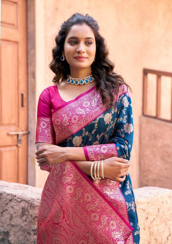 Gobuni sanvi silk Wholesale saree market in Kolkata