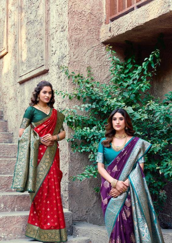 Gobuni sanvi silk Wholesale saree market in Kolkata