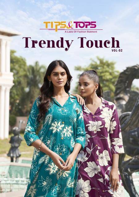 Tips & tops trendy touch vol 2 Kurti distributor in Mumbai