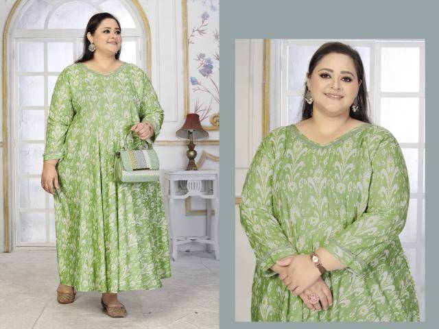 Moksh international plus size color vol 2 Kurti exporters