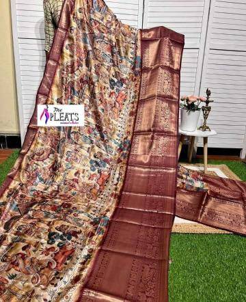 Keerthy banarasi silk Designer saree wholesale in Kolkata