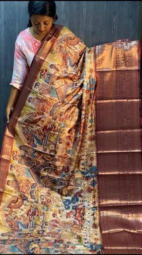 Keerthy banarasi silk Designer saree wholesale in Kolkata