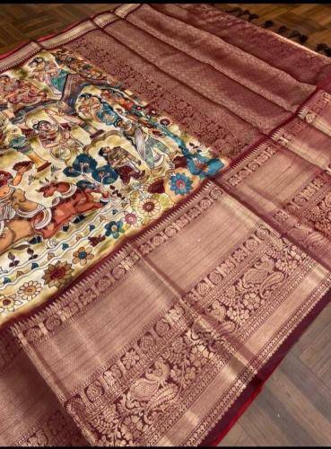 Keerthy banarasi silk Designer saree wholesale in Kolkata