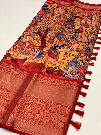 Keerthy banarasi silk Designer saree wholesale in Kolkata