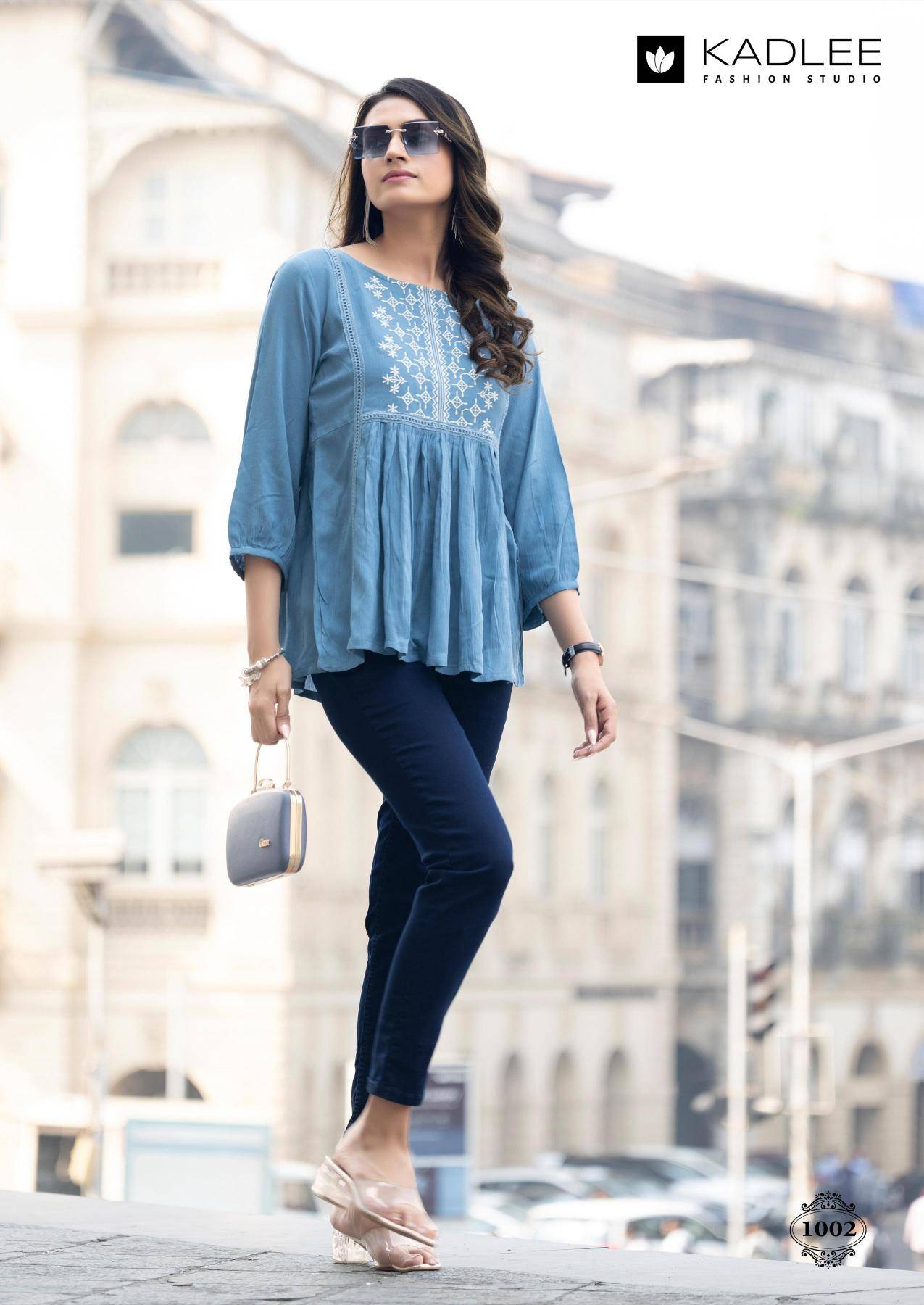 Kadlee crystal Ladies Kurti wholesale