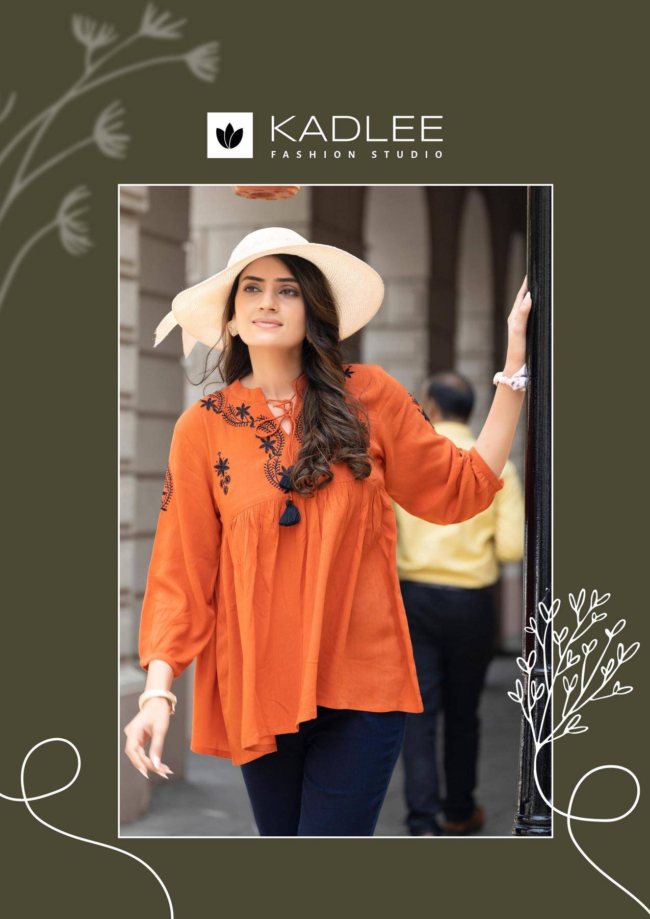Kadlee crystal Ladies Kurti wholesale