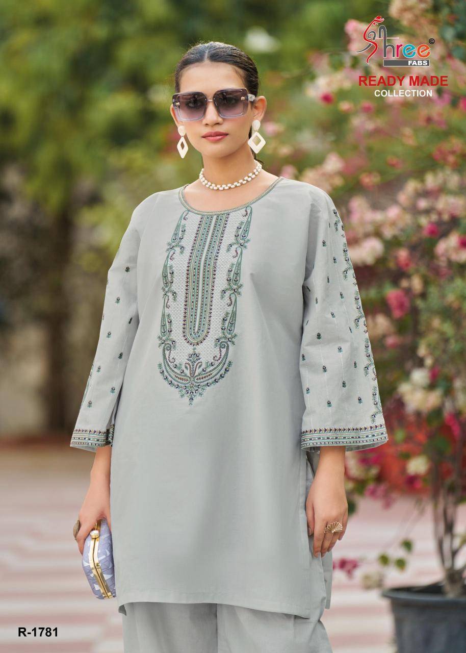 Shree fab desin 1781 readyment cottan collection 3 Kurti distributors in India