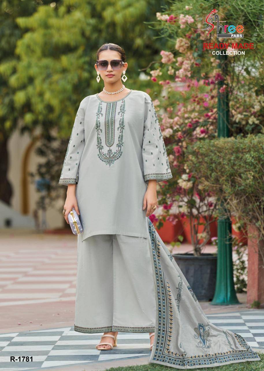 Shree fab desin 1781 readyment cottan collection 3 Kurti distributors in India