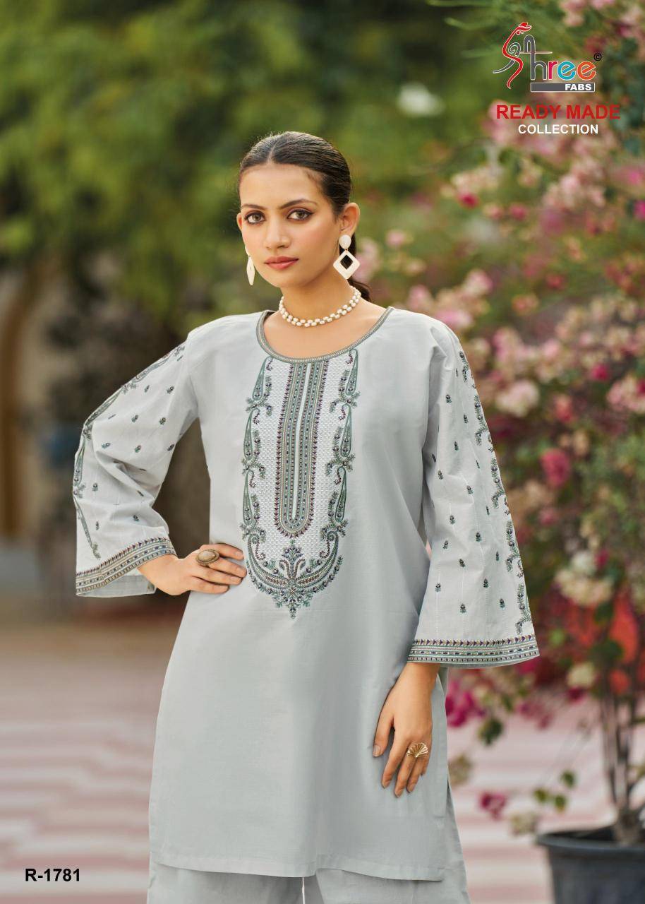 Shree fab desin 1781 readyment cottan collection 3 Kurti distributors in India