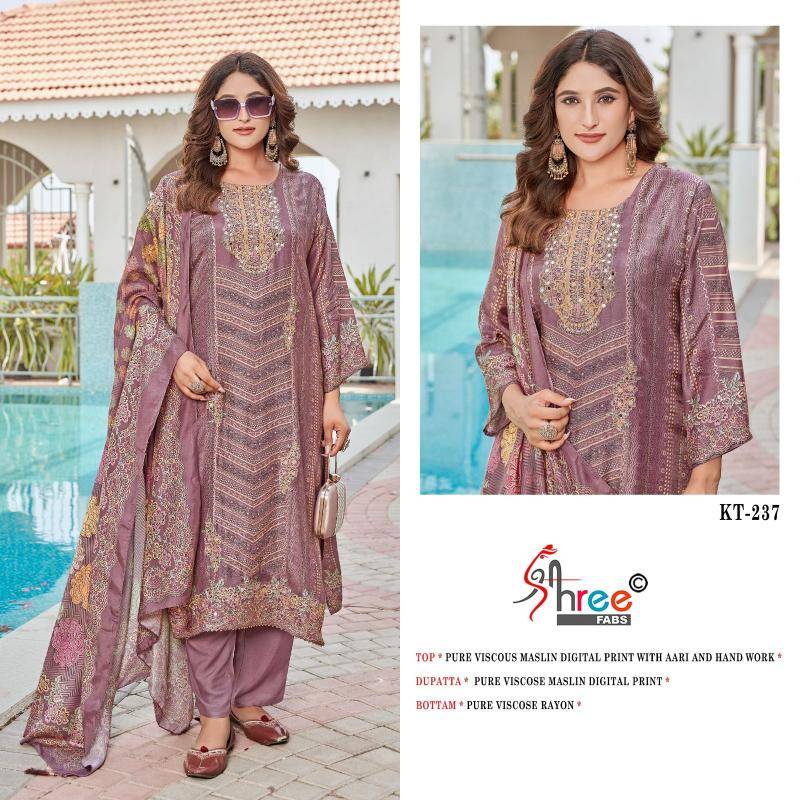Shree fab d.no-KT-237 Designer dress materials