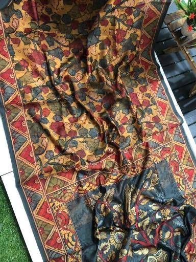 Linen digital print Wholesale saree supplier in Gujarat